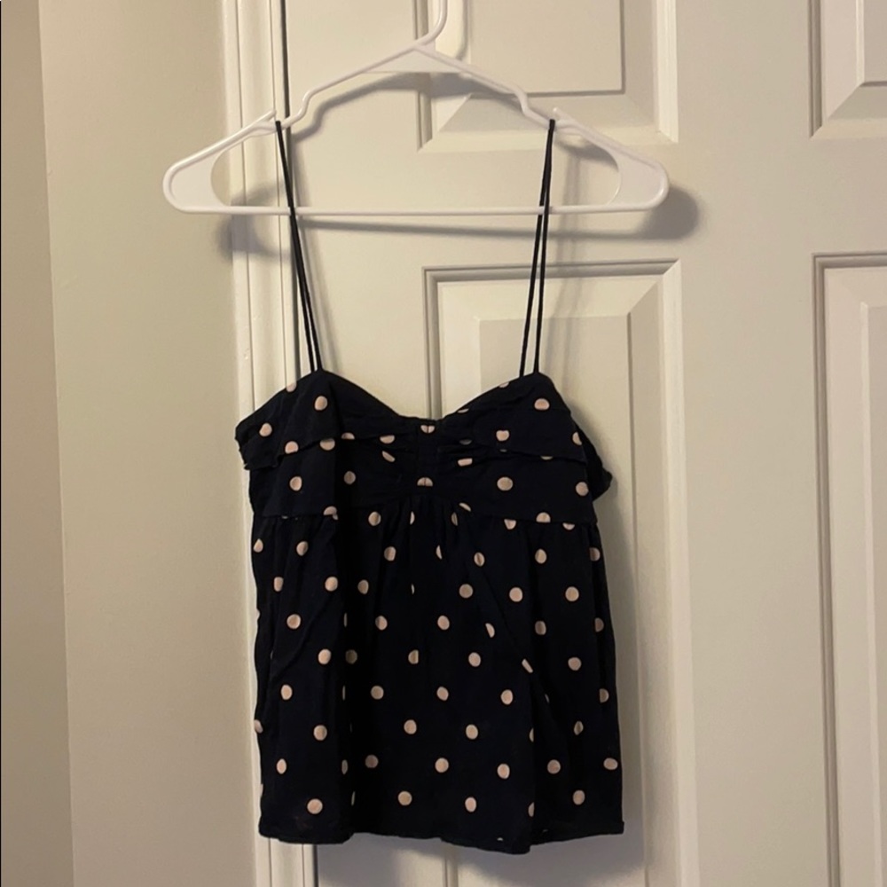 J Crew Polka Dot Camisole